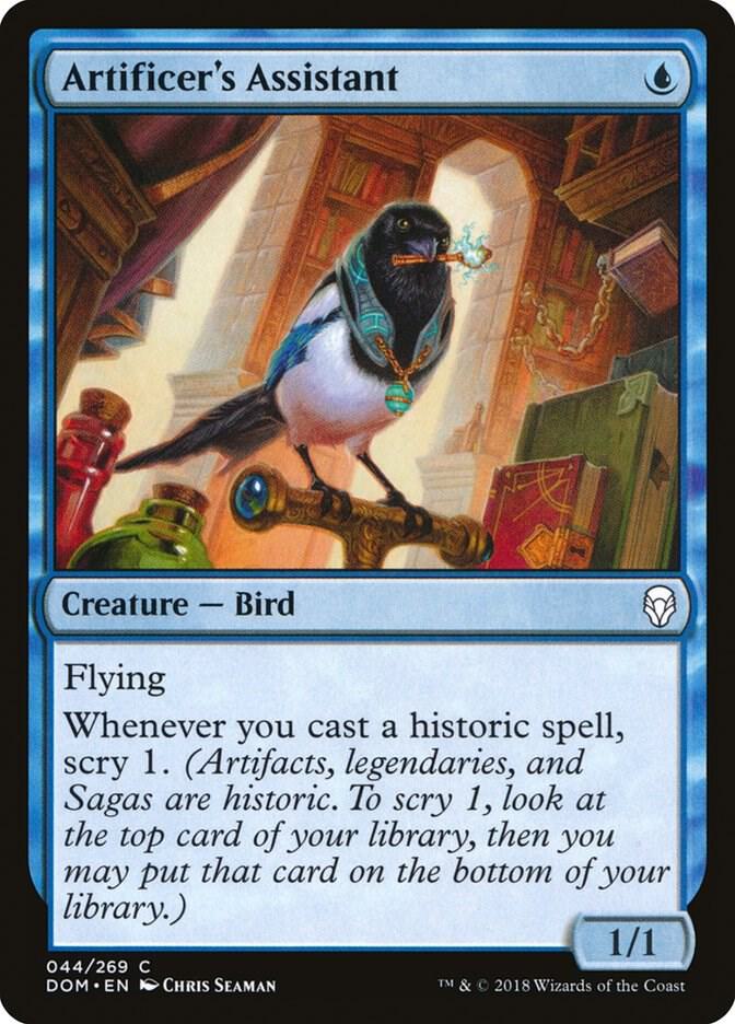Artificer's Assistant [Dominaria] 44