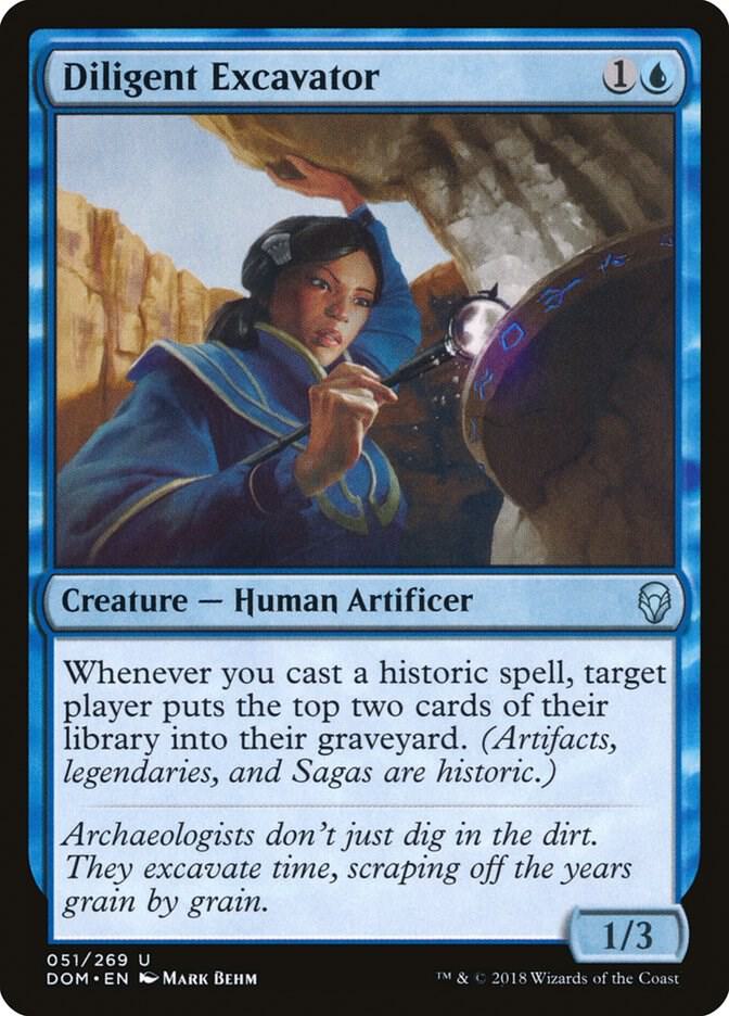 Diligent Excavator [Dominaria] 51