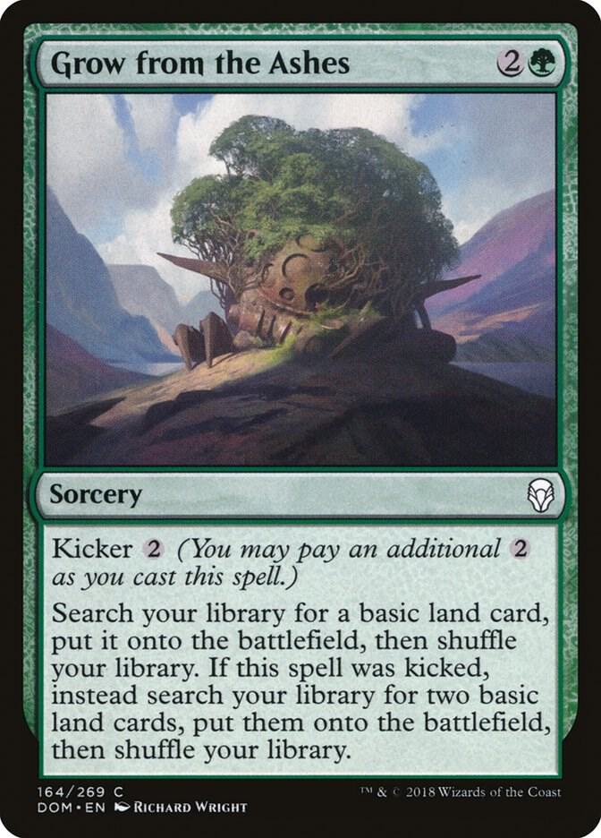 Grow from the Ashes [Dominaria] 164