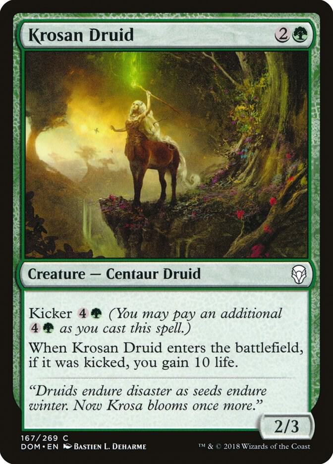 Krosan Druid [Dominaria] 167