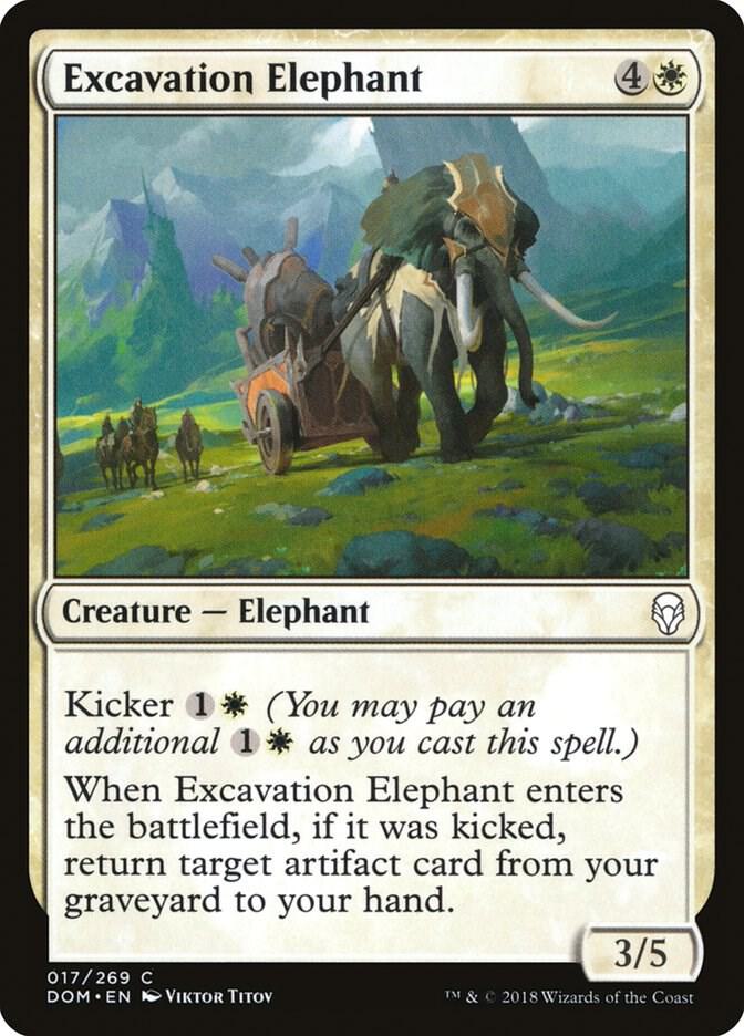 Excavation Elephant [Dominaria] 17