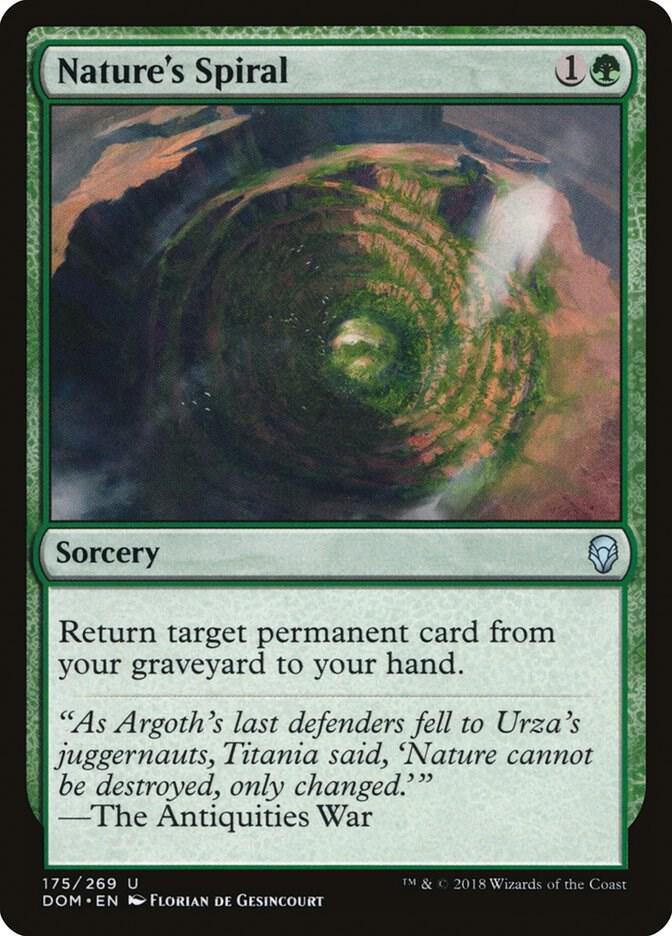 Nature's Spiral [Dominaria] 175