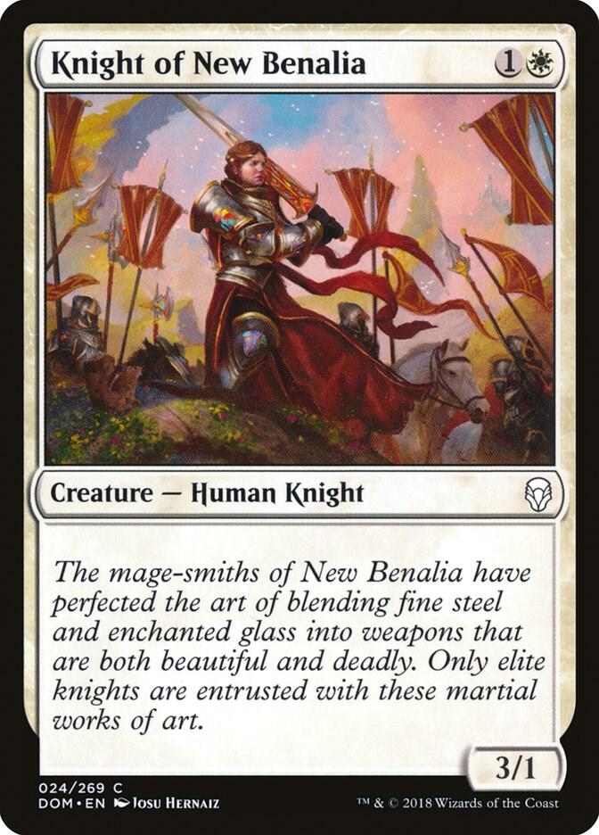 Knight of New Benalia [Dominaria] 24