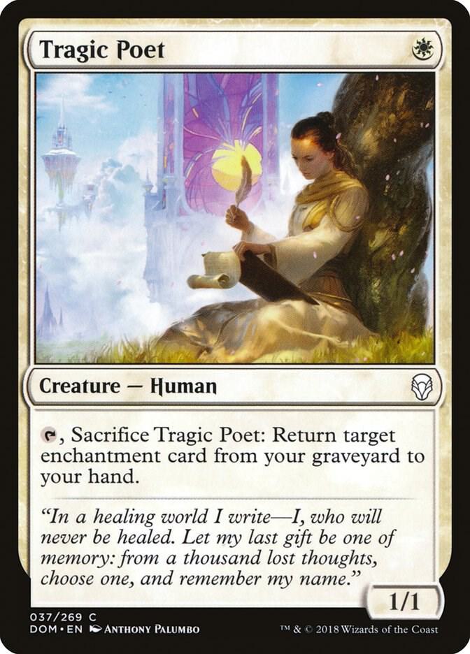 Tragic Poet [Dominaria] 37