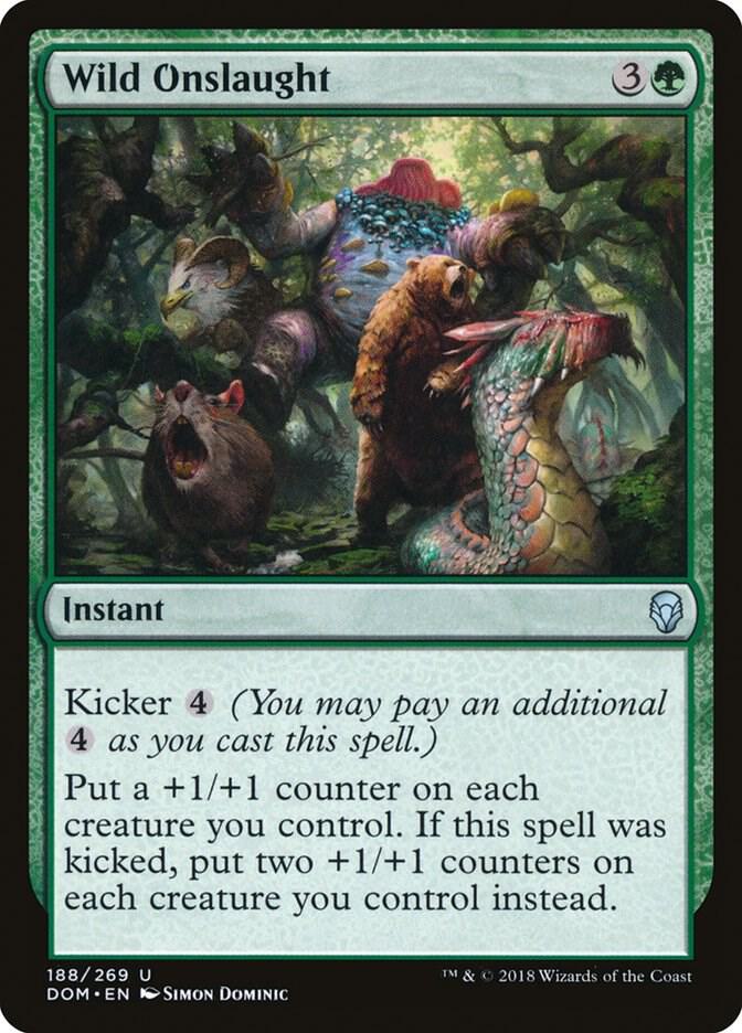 Wild Onslaught [Dominaria] 188