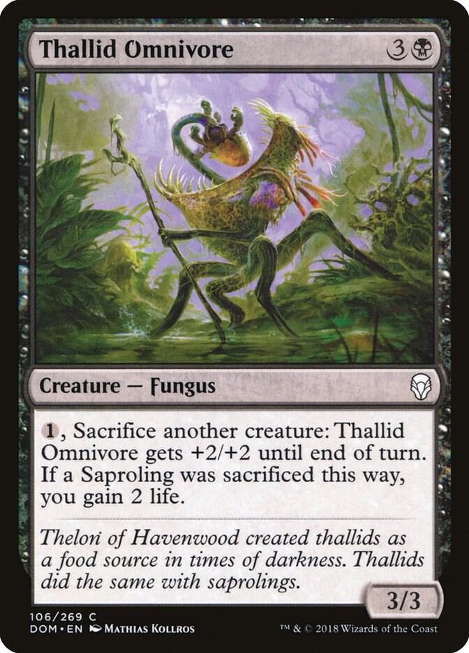 Thallid Omnivore [Dominaria] 106