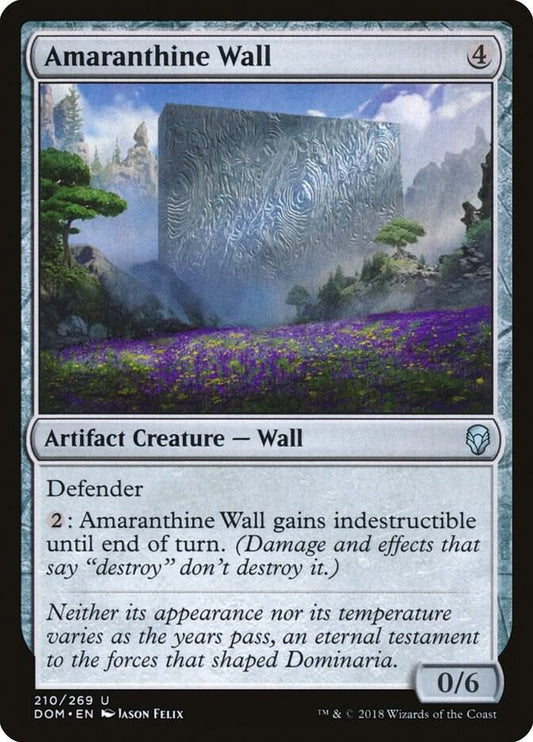 Amaranthine Wall [Dominaria] 210