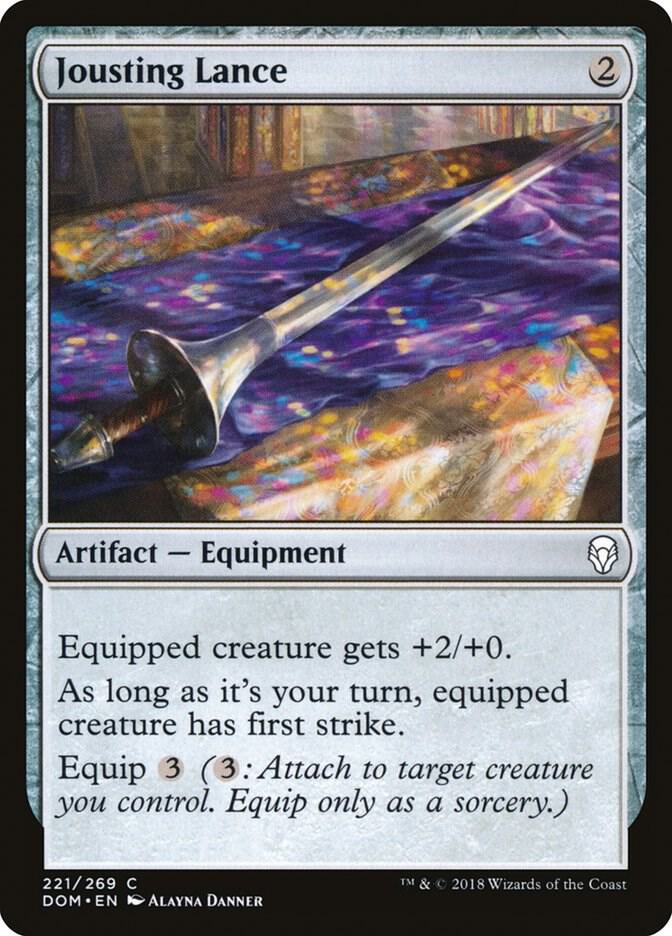 Jousting Lance [Dominaria] 221