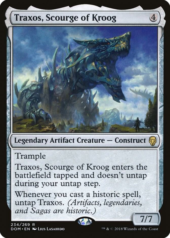 Traxos, Scourge of Kroog [Dominaria] 234