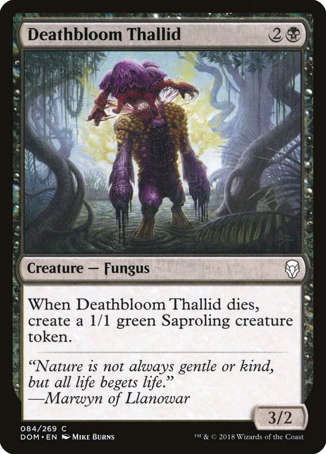 Deathbloom Thallid [Dominaria] 84