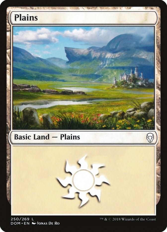 Plains (250) [Dominaria] 250
