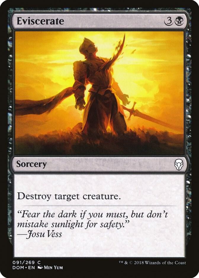 Eviscerate [Dominaria] 91