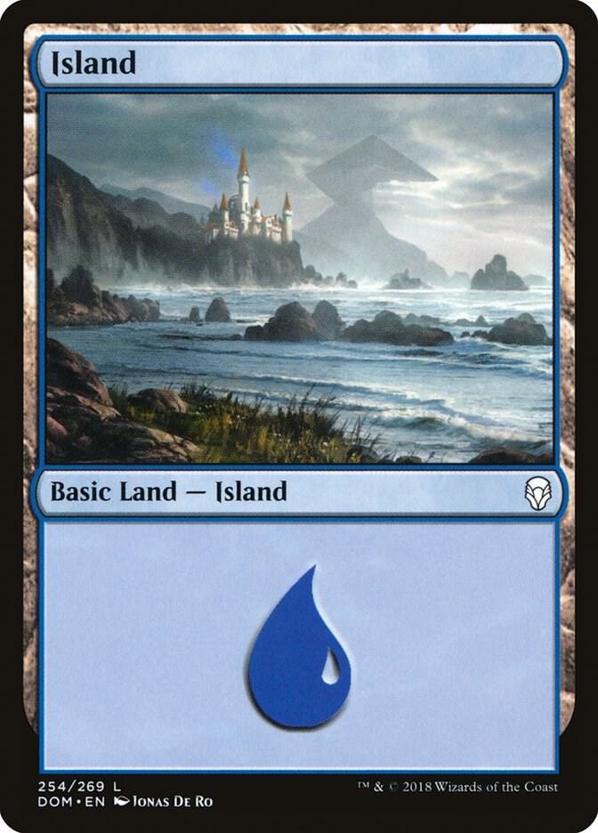 Island (254) [Dominaria] 254