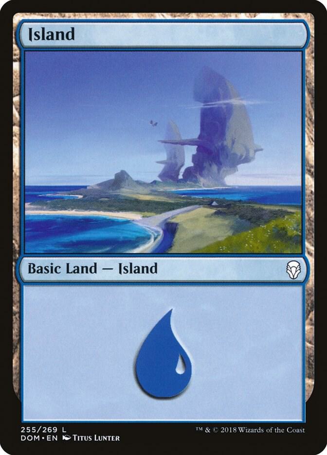 Island (255) [Dominaria] 255