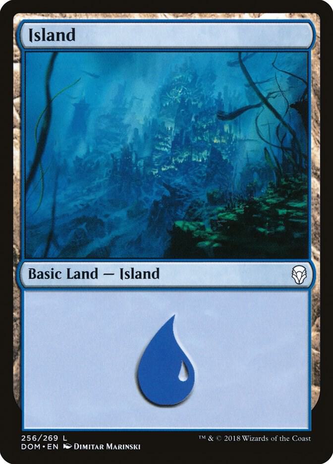 Island (256) [Dominaria] 256
