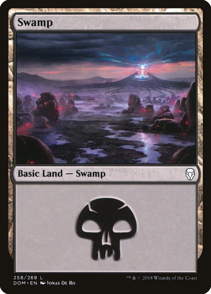 Swamp (258) [Dominaria] 258
