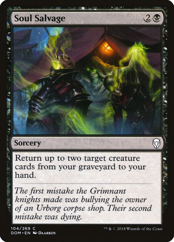 Soul Salvage [Dominaria] 104