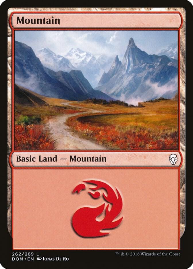 Mountain (262) [Dominaria] 262