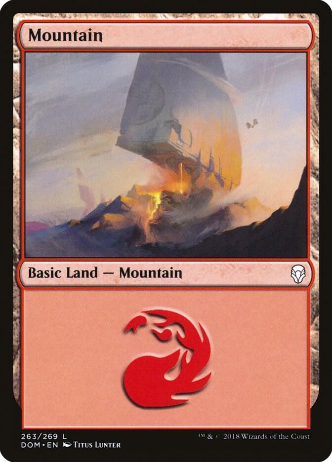 Mountain (263) [Dominaria] 263