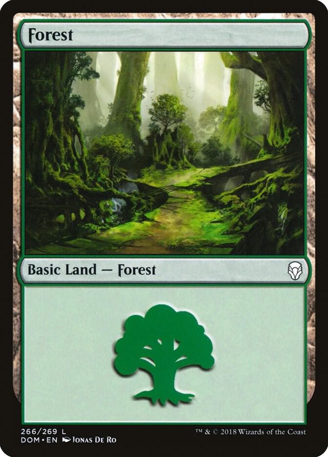 Forest (266) [Dominaria] 266