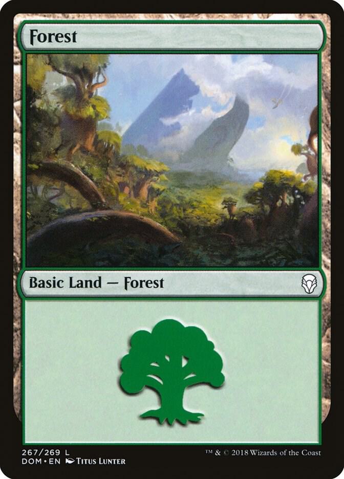 Forest (267) [Dominaria] 267