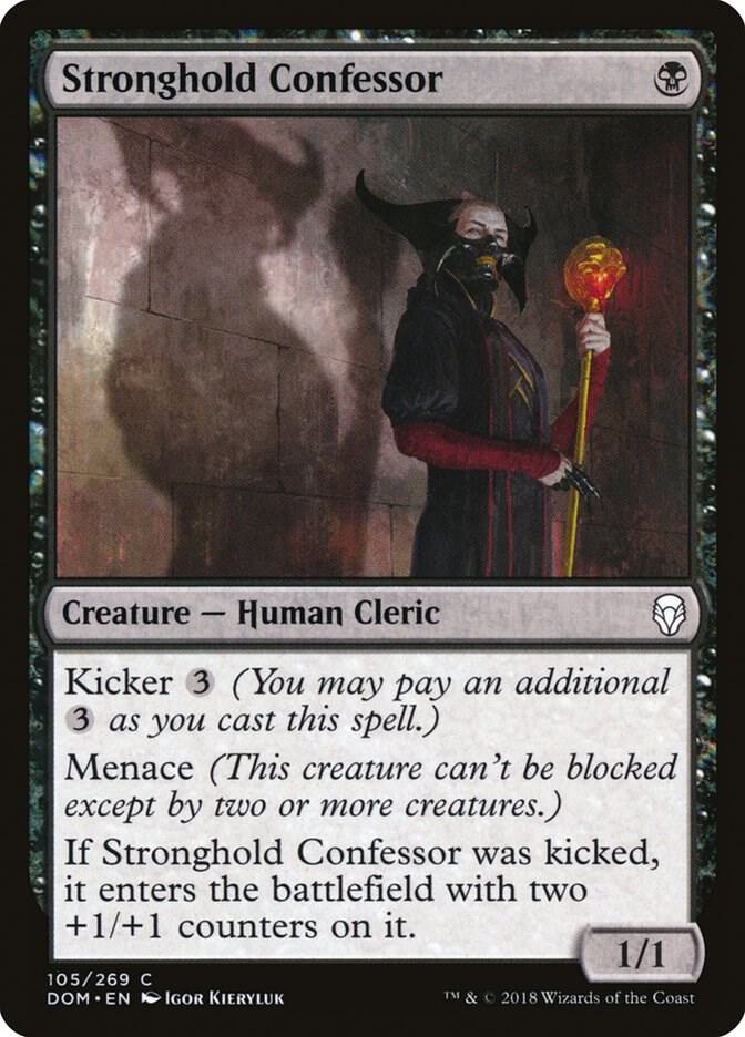 Stronghold Confessor [Dominaria] 105