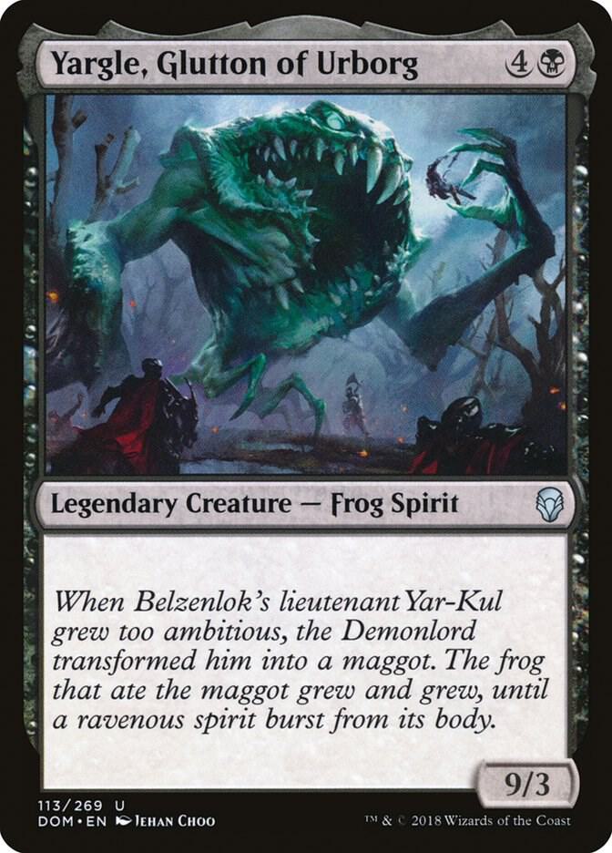 Yargle, Glutton of Urborg [Dominaria] 113