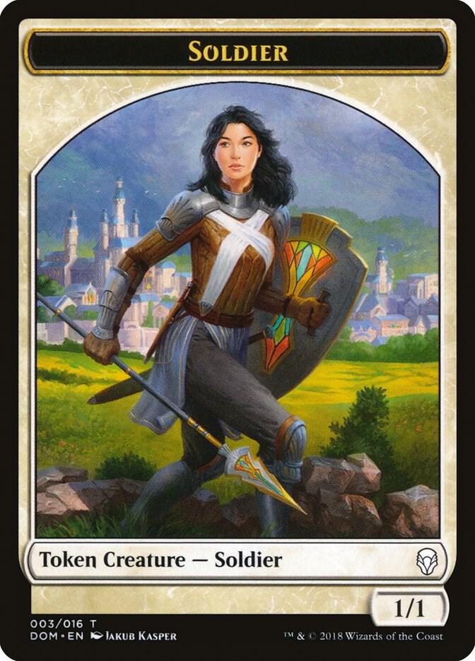 Soldier Token [Dominaria] 3