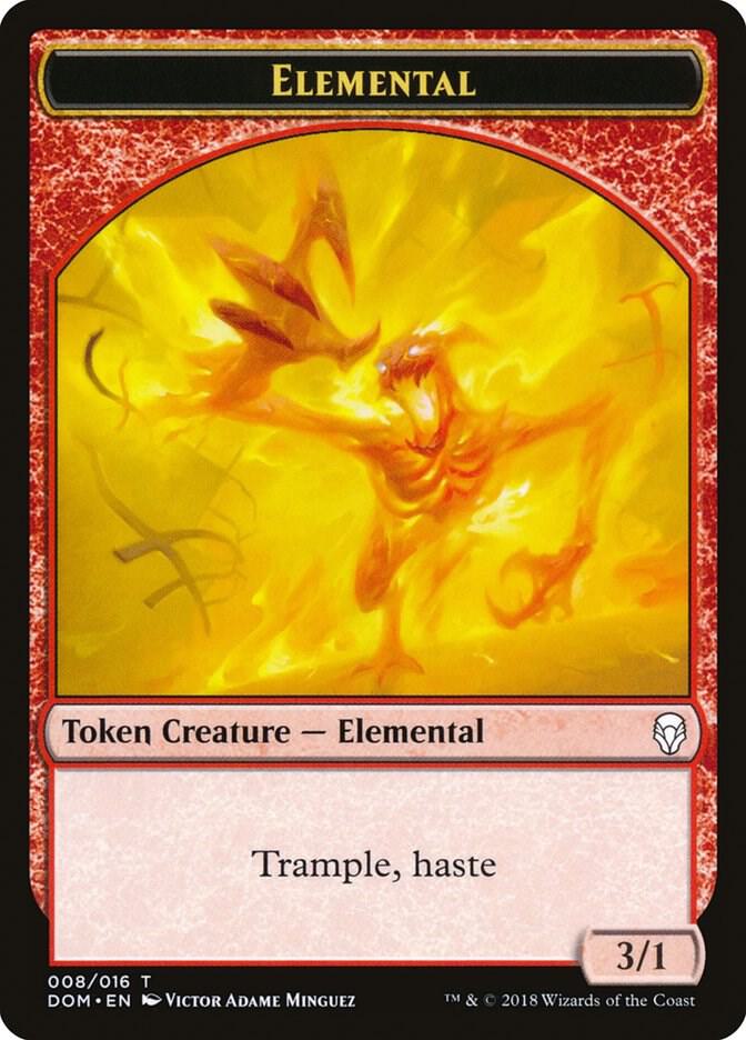 Elemental Token [Dominaria] 8