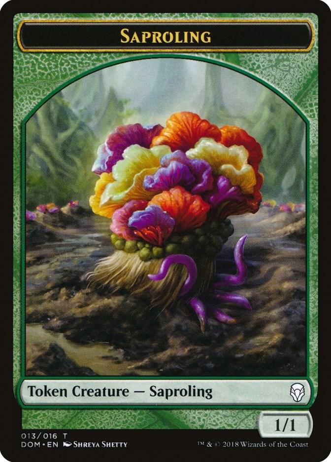 Saproling Token (013) [Dominaria] 13