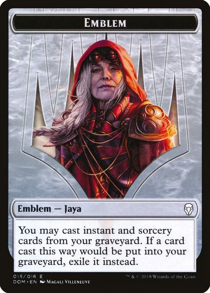 Emblem - Jaya Ballard [Dominaria] 15