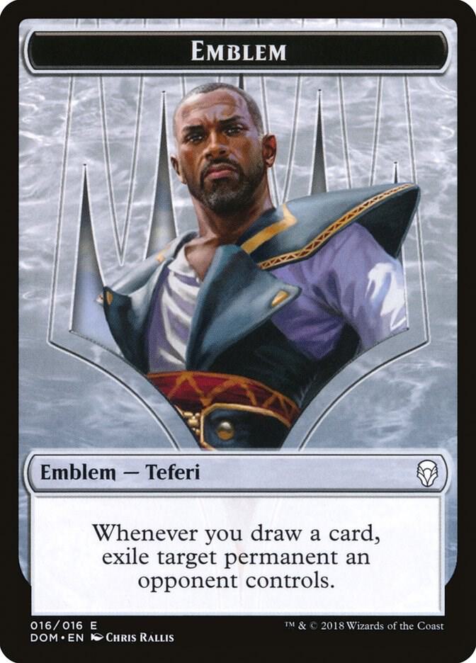 Emblem - Teferi, Hero of Dominaria [Dominaria] 16