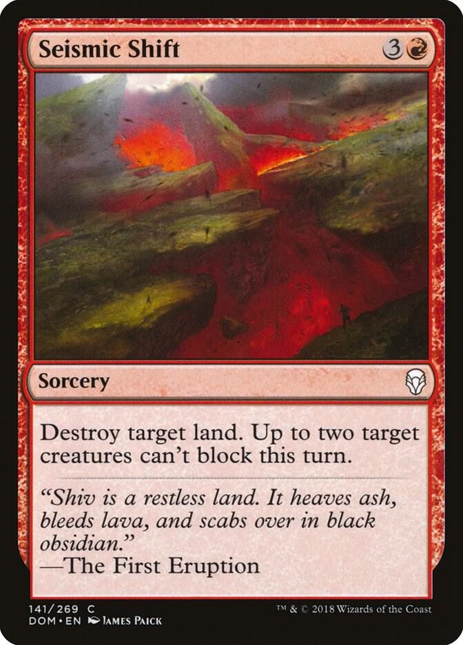 Seismic Shift [Dominaria] 141