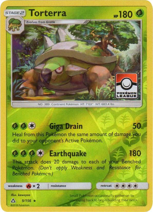 Torterra - 9/156 (Pokemon League) [League & Championship Cards] 009/156