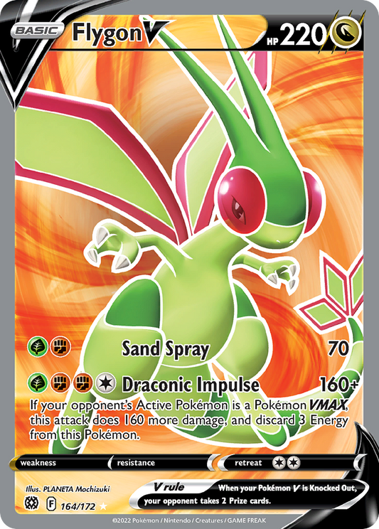 Flygon V - 164/172 Brilliant Stars