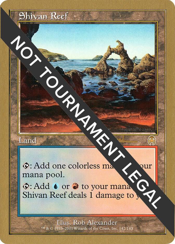 Shivan Reef - 2001 Antoine Ruel (APC) [World Championship Decks]