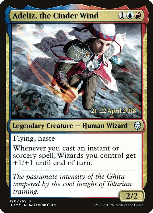 Adeliz, the Cinder Wind [Prerelease Cards] 190