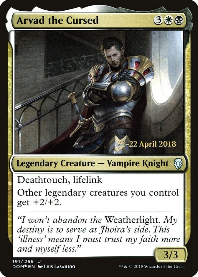 Arvad the Cursed [Prerelease Cards] 191