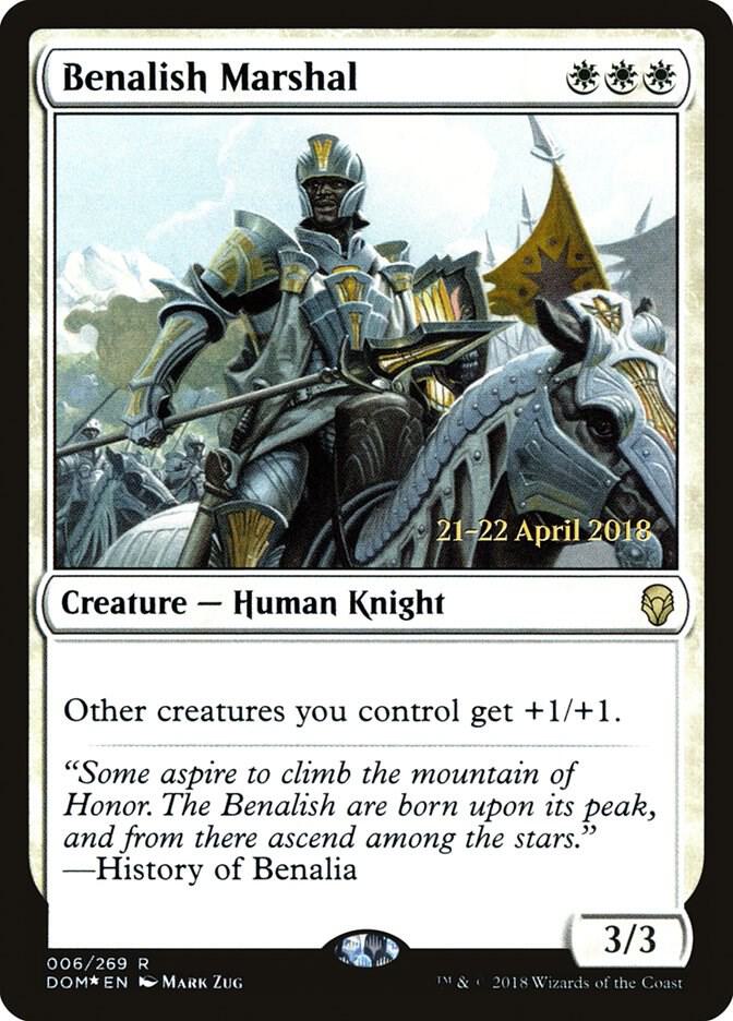 Benalish Marshal [Prerelease Cards] 6