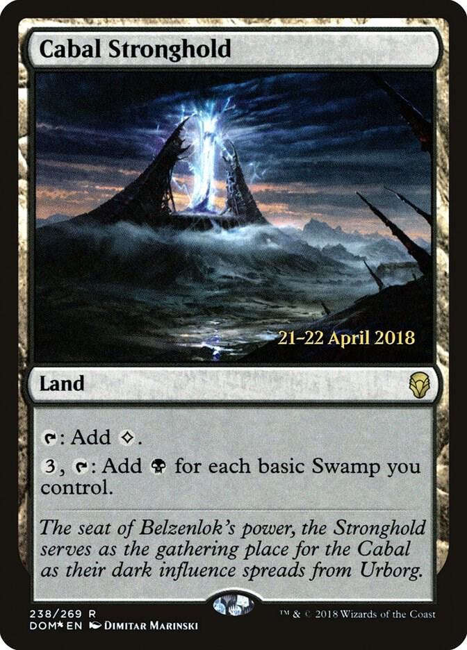Cabal Stronghold [Prerelease Cards] 238