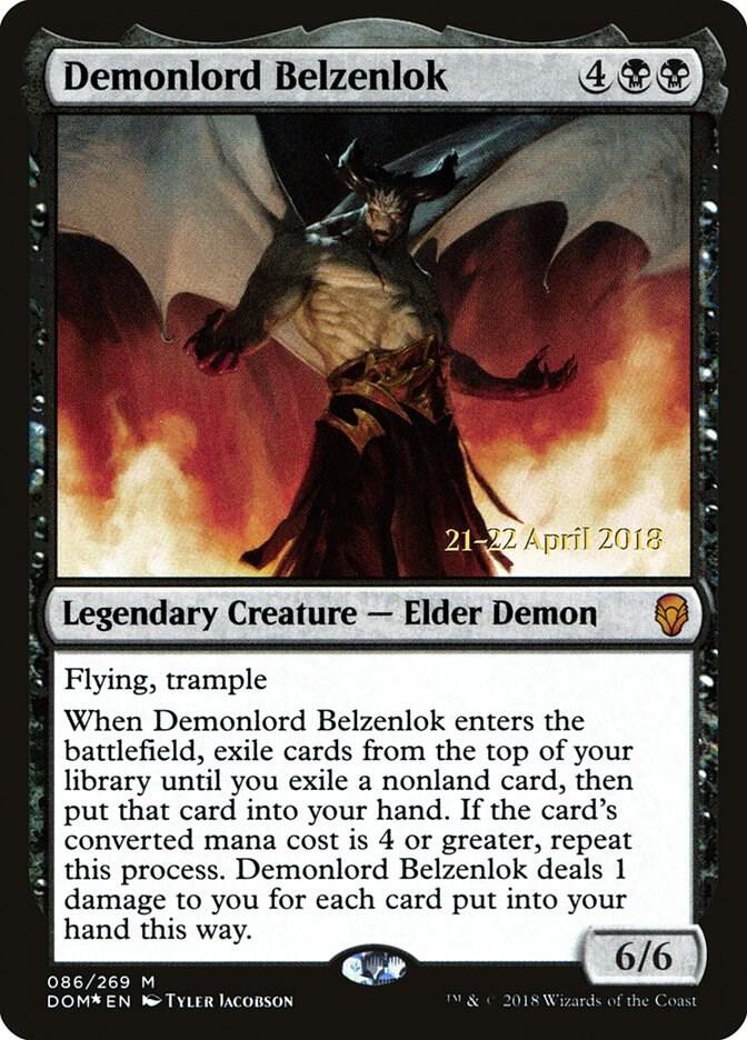 Demonlord Belzenlok [Prerelease Cards] 86