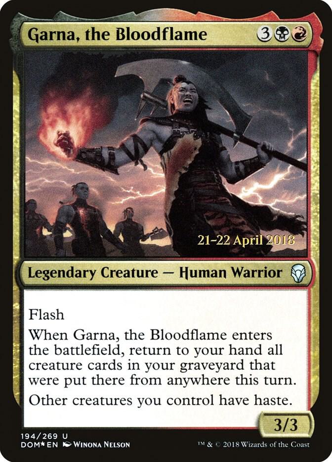 Garna, the Bloodflame [Prerelease Cards] 194