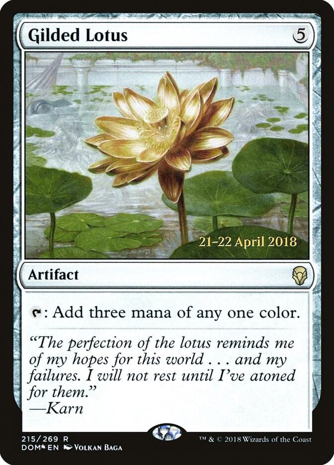 Gilded Lotus [Prerelease Cards] 215