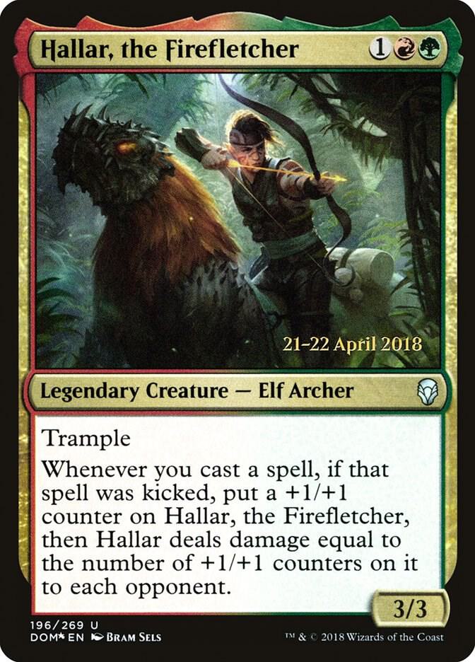 Hallar, the Firefletcher [Prerelease Cards] 196