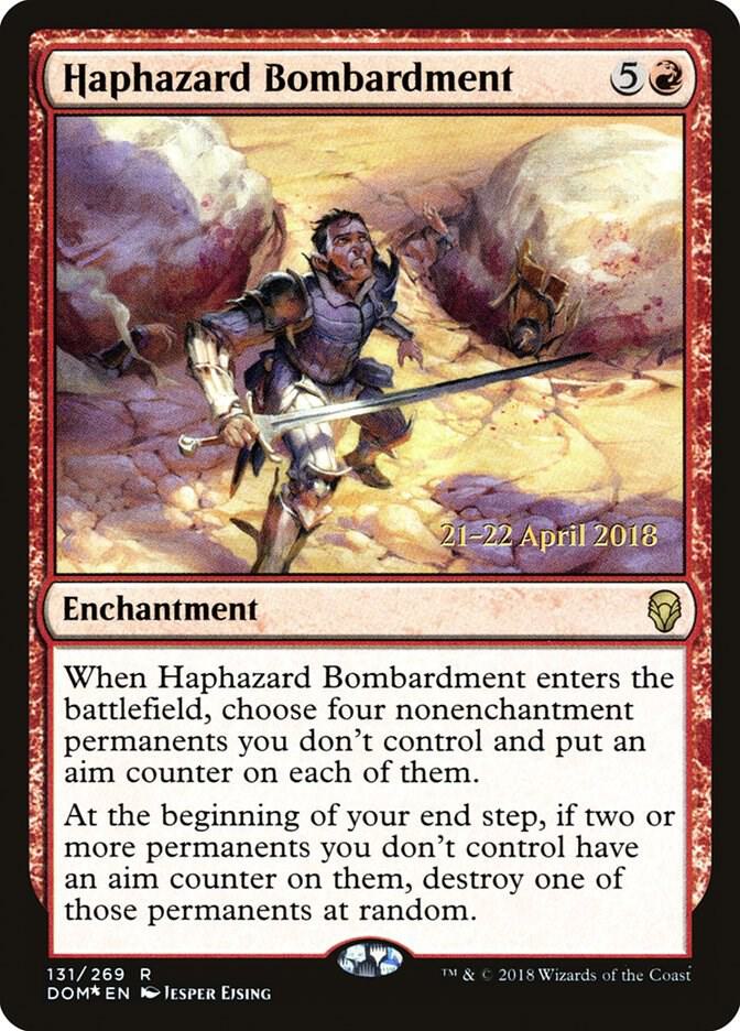 Haphazard Bombardment [Prerelease Cards] 131