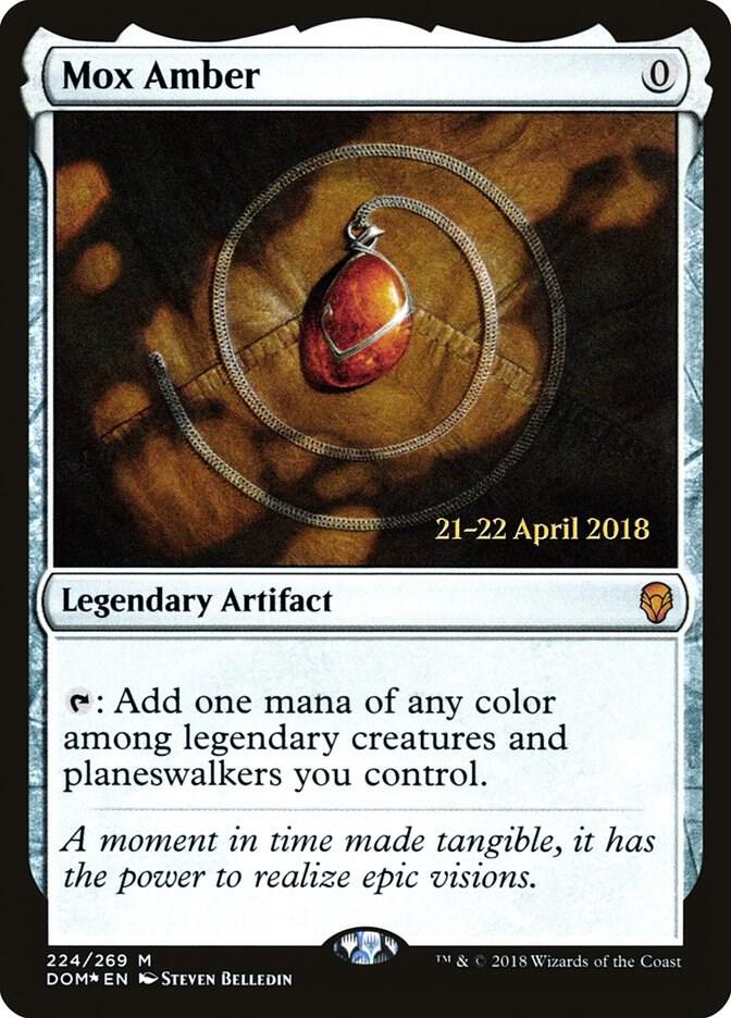 Mox Amber [Prerelease Cards] 224