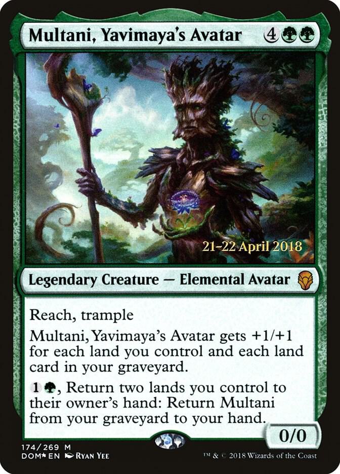 Multani, Yavimaya's Avatar [Prerelease Cards] 174