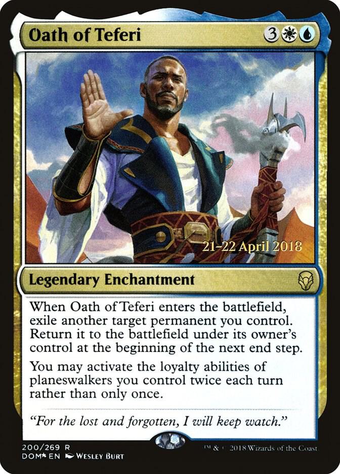 Oath of Teferi [Prerelease Cards] 200
