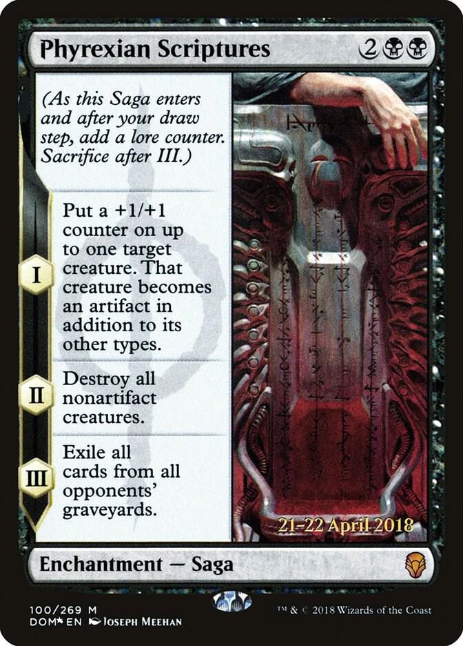 Phyrexian Scriptures [Prerelease Cards] 100