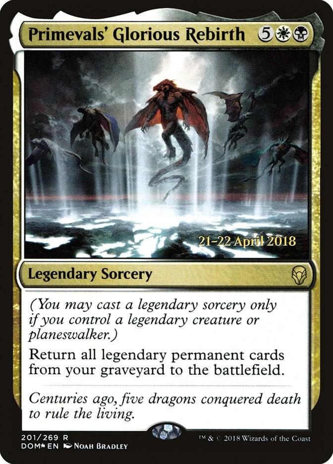 Primevals' Glorious Rebirth [Prerelease Cards] 201
